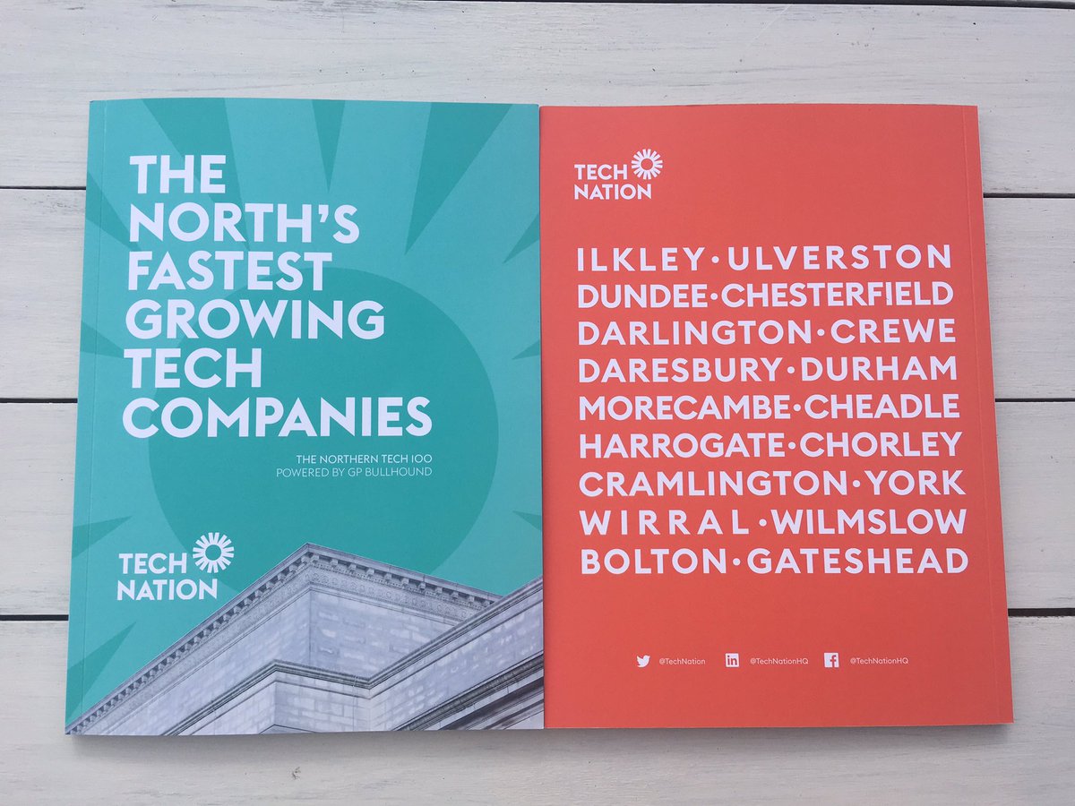 vickishiel's tweet image. Big thanks to the team @thecitytalking @hebeworks for producing our beautiful #NorthernTech100 magazine - everybody&apos;s loving it 👌