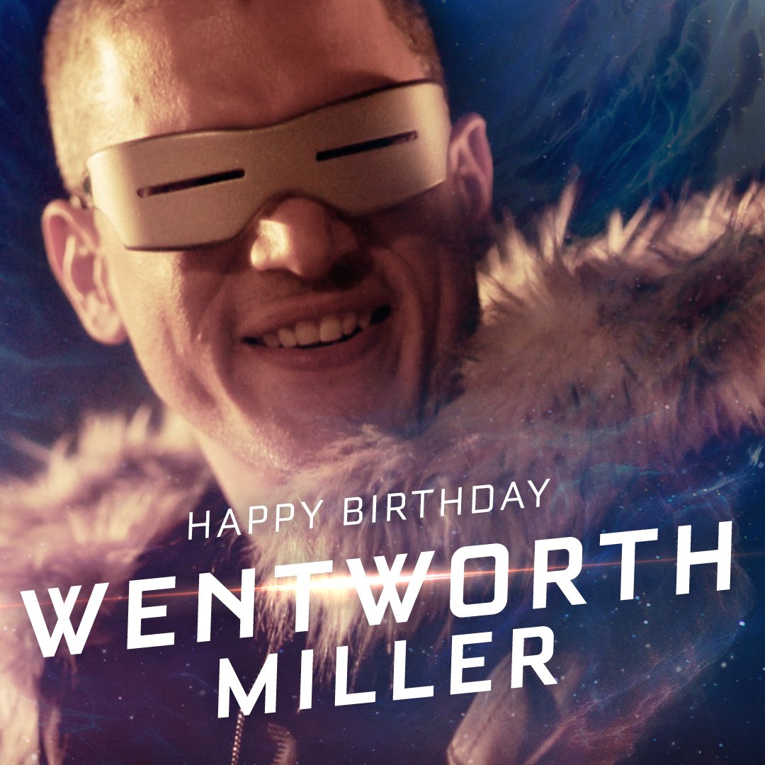 TheCW_Legends's tweet photo. The coolest birthday ever. Happy Birthday, Wentworth Miller! #LegendsOfTomorrow https://t.co/zTMufIENMn