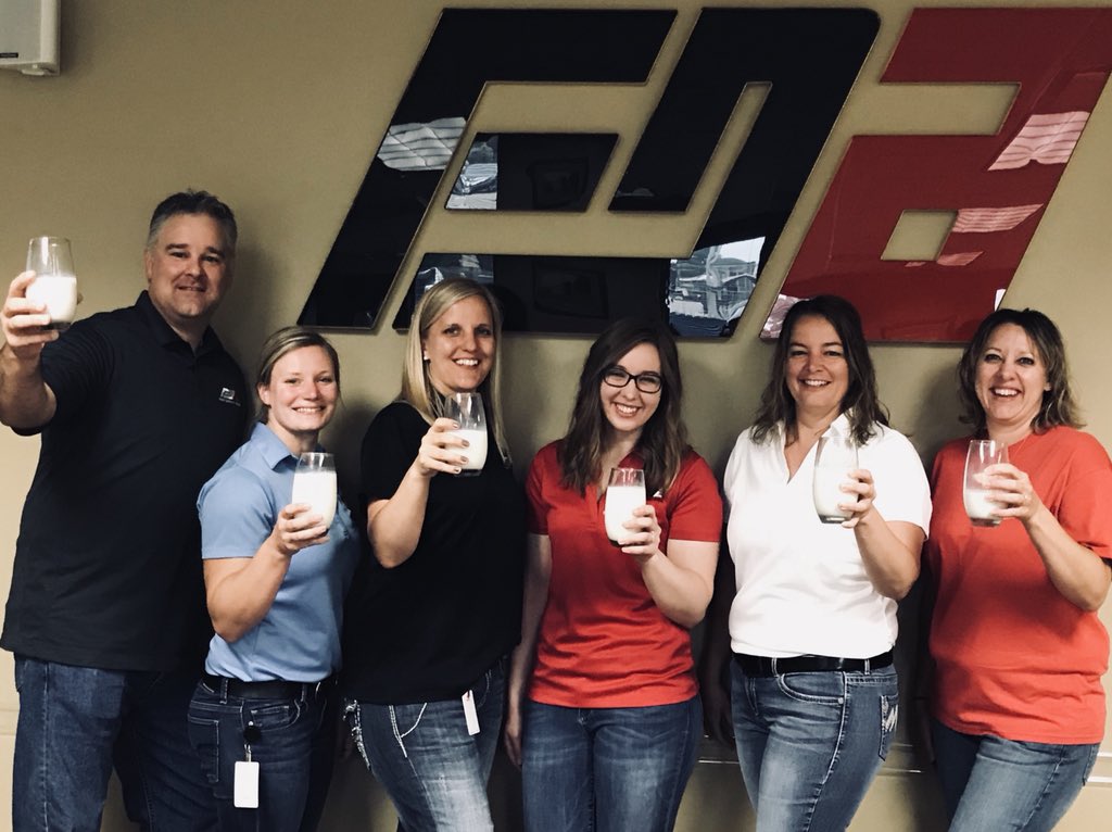 Thanks to all our hard working farmers for supplying us with this perfect food! #WorldMilkday #UndeniablyDairy