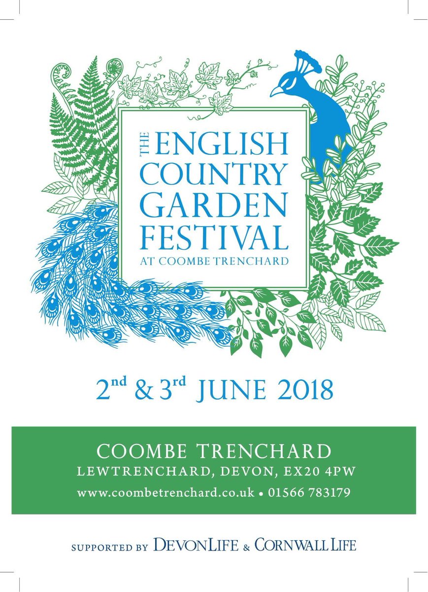 CoombeTrenchard's tweet photo. Our gates will be open from 10am - 5pm tomorrow &amp; Sunday...
We’re looking forward to a wonderful weekend celebrating English #Countrylife with our stall holders &amp; visitors 
#devondayout 
#EnglishCountryGardenFestival 
RT https://t.co/OyUod5W2DH