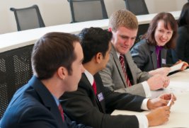 Our Seattle based UW Business Certificate Program has begun! Participants started the evening by networking and sharing their diverse backgrounds and cultures. The class was then treated to an amazing marketing lecture taught by the award winning instructor, Leta Beard!#UWConsult