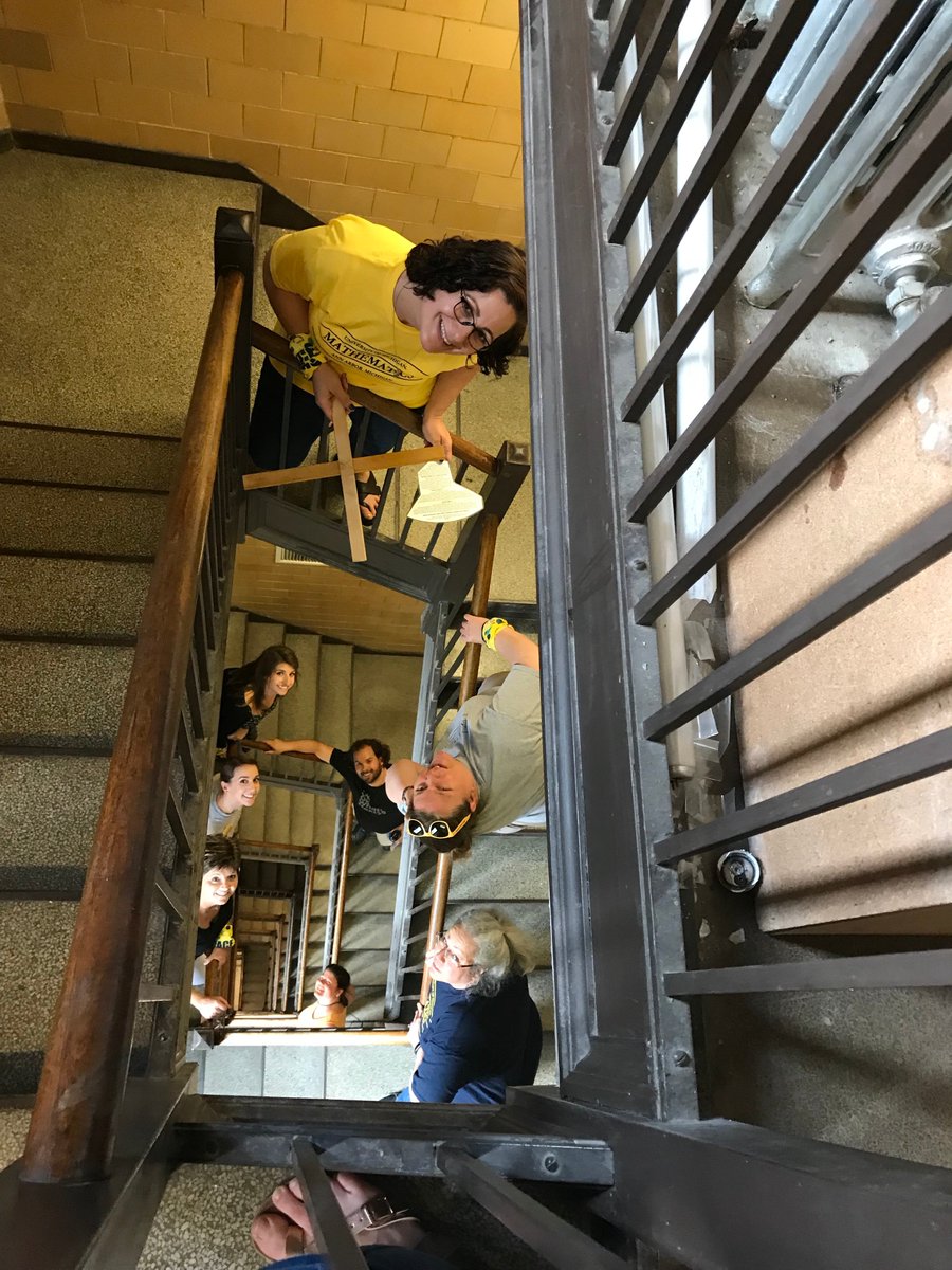 umichMath's tweet image. Math + @UMJudaicStudies = #positive and #engaged at the #BurtonTower. We even stayed #positive after we walked up all those stairs to find the door to the #BairdCarillon. #LSAScavenger #Week3 and #LSAMath200