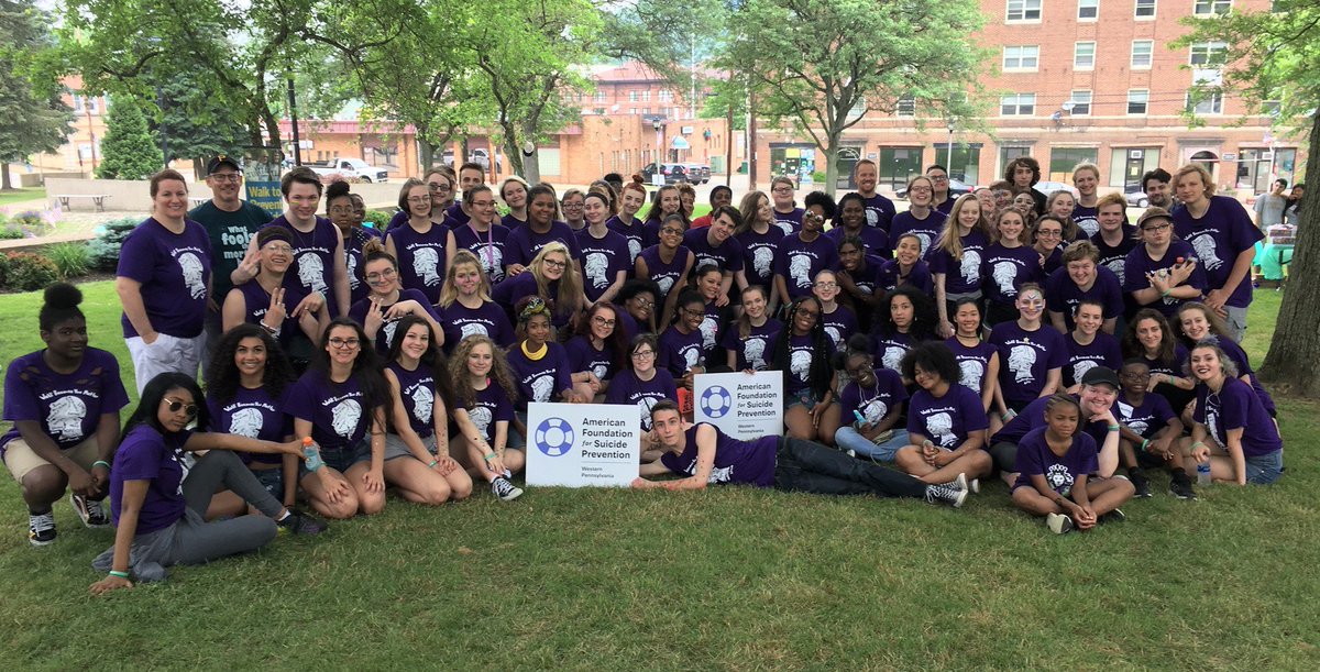 AFSP_WesternPA's tweet photo. .@WAACStweets Thank you students at Westinghouse Arts Academy for organizing the amazing "Walk Because You Matter" fundraiser today for #suicideprevention! We had a great time and glad you are raising awareness of #mentalhealth. https://t.co/LbYJuIFOTI