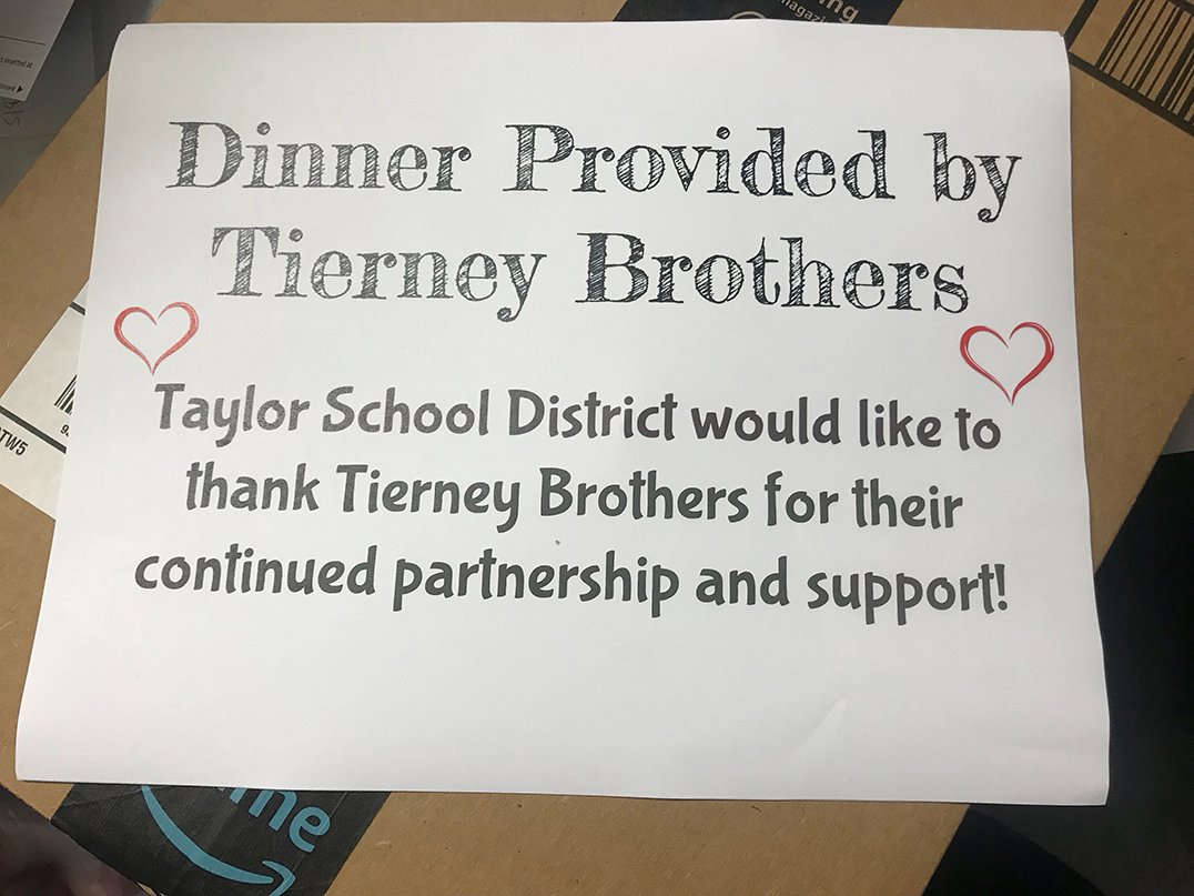 Taylor School District (@taylor_schools) on Twitter photo Thank you to @TierneyBrothers <a href="/TierneyEd/">Tierney Education (Now Bluum)</a> for participating in and providing dinner at the #TaylorExtravaganza #MiTeamTaylor Thank you to @TierneyBrothers <a href="/TierneyEd/">Tierney Education (Now Bluum)</a> for participating in and providing dinner at the #TaylorExtravaganza #MiTeamTaylor