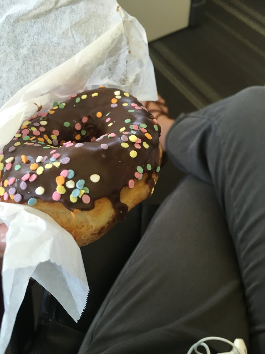 nataliegould14's tweet photo. National Donut Day getting me through this gloomy Friday #pretournamentfuel https://t.co/SAoNAKfv8q