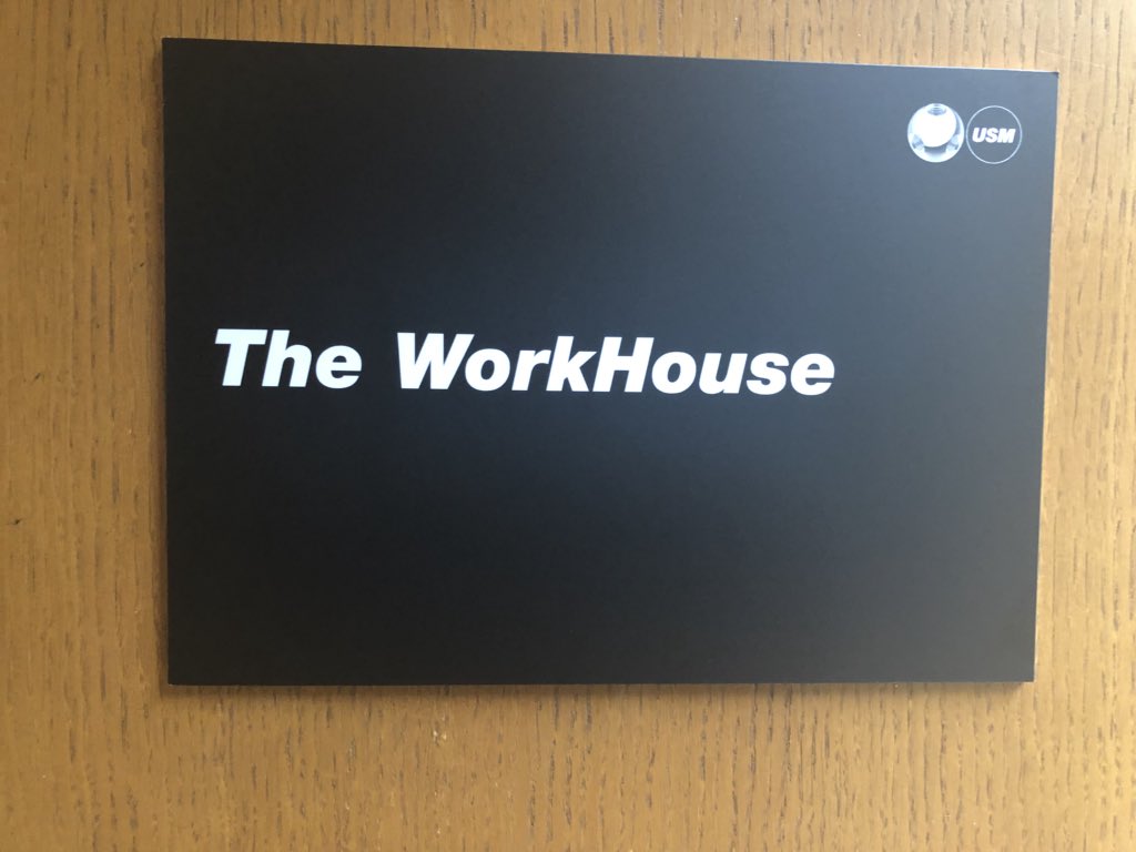 At #usmhomework with <a href="/ansgaroberholz/">Ansgar Oberholz</a>. <a href="/USMfurniture/">USM Modular Furniture</a>