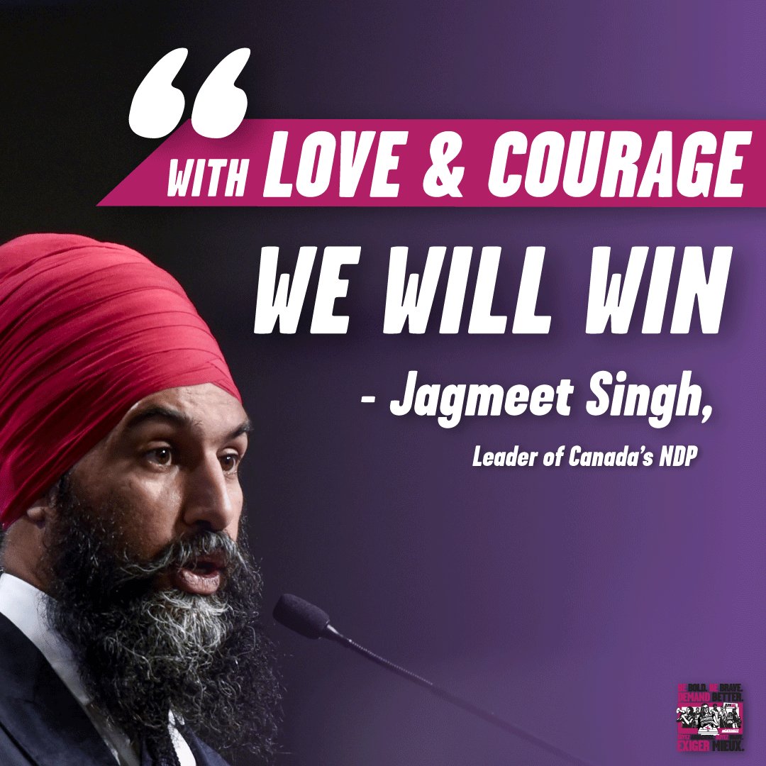 CUPEOntario's tweet photo. @theJagmeetSingh: "This is NOT as good as it gets!
We can have a vibrant economy & make those who can afford it pay their fair share to fund the programs we all need."
❤️ & 💪// #CUPEON18 #DemandBetter https://t.co/Yy2HH9ydG2