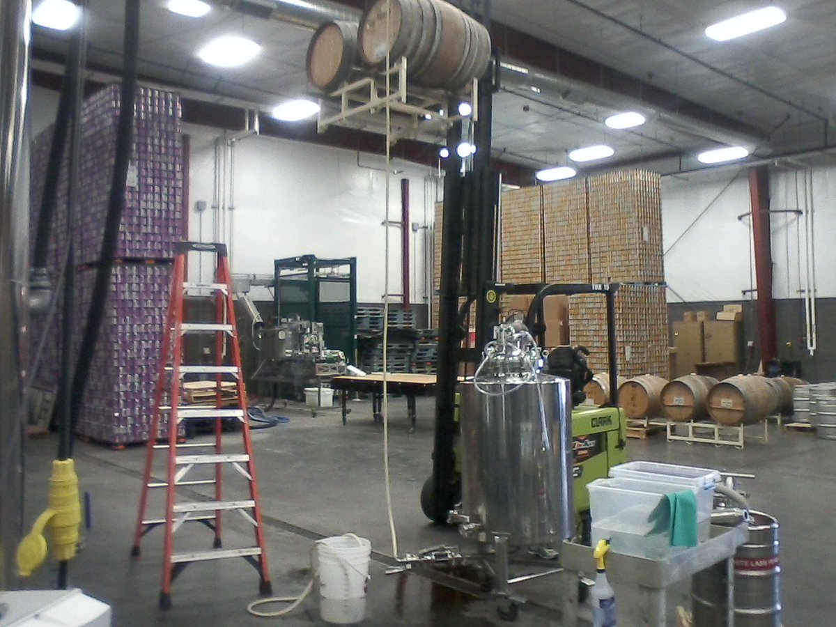 nosamrellim's tweet photo. In brewing, sometimes gravity does mean gravity.. #tenpinbrewing https://t.co/CyQmUYfmVt