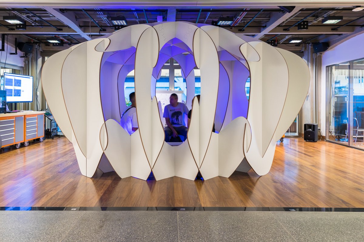 CODAworx's tweet image. “Mapped Empathies” submitted by Guto Requena is an experimental research project which seeks to explore possibilities of adding new poetic layers into urban furniture through interactive digital technologies. #publicart #interactivearchitecture
Learn more: ow.ly/NAjb30kg6ku