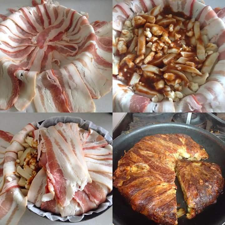 Carrielaa1's tweet photo. I feel like if I get drunk enough this will happen tonight 😂👌#eatallthepoutine #Poutine #goals #baconpoutine #bacon #friesgonewild #baconbowl #cheesecurds #canada #CanadaStrong #doyouevenpoutine https://t.co/YfUrMDswIX
