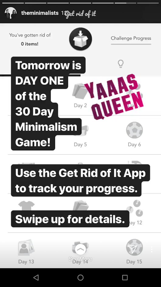 AppGetridofit's tweet image. Begin your decluttering journey today! @AppGetridofit is here to make it easy for you!

Huge thanks to @TheMinimalists for sharing our app on Facebook and Instagram! It means a lot to us. 

#Minimalism #Decluttering #MinsGame #AppGetridofit