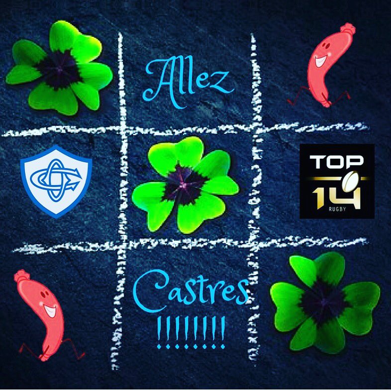 Allez Castres, on est avec vous #FinaleTOP14 #thomascombezou#vivecastres#vivelerugby