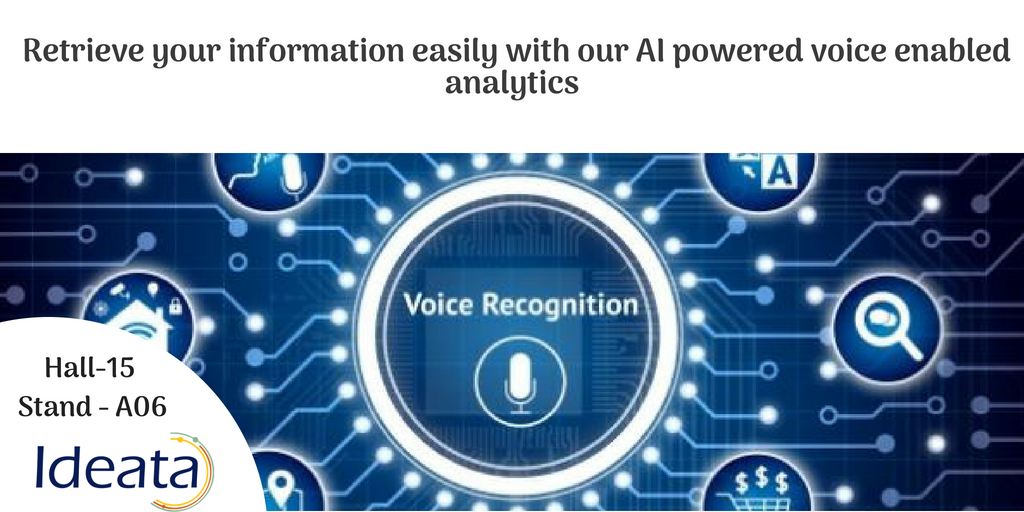 IdeataAnalytics's tweet photo. Let's meet at CEBIT 2018, with some fun with our feature of voice enabled analytics #bigdata #artificialintelligence #machinelearning #IoT #smarttech #businessintelligence #AI #FridayFeeling #CEBIT2018 #CEBITGermany #Hannover #Germany #DataAnalytics #MachineLearning https://t.co/R9NXxnluln