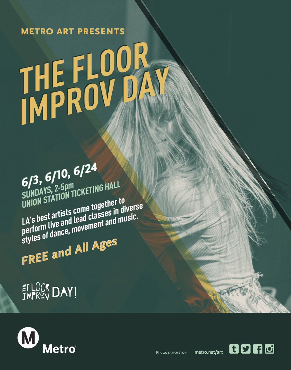 TheFloorProd's tweet photo. It's a Family Affair at Union Station! 🎉🎶👪🚊💃 - https://t.co/0Zt3644XLN this Sunday, "The Floor Improv Day!" is back June 3, 10 and 24, 2-5pm Free for all ages! Learn dance + music, then join our live music jam! https://t.co/ojCC8XCdvb