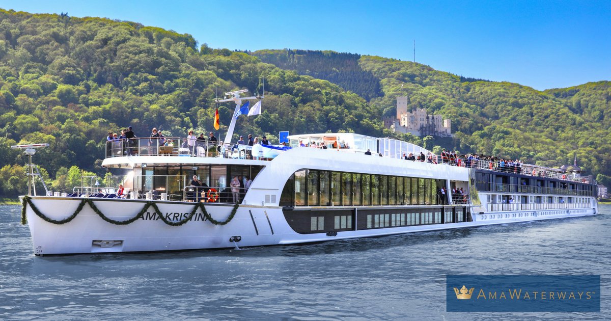 AmaWaterways's tweet photo. So very honored to have six ships in the top 10 spots in the third edition of the Berlitz: River Cruising in Europe &amp; the USA travel guide, with AmaKristina taking the gold! Read more about the categories and rankings on our website: https://t.co/4MUgzWH7d2 https://t.co/jMhPcIqfsE