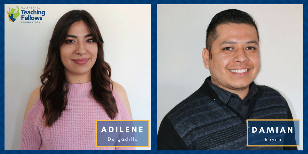 CaTeachFellows's tweet photo. SHOUTOUT to Site Liaisons Adilene and Damian for showcasing #performance and #passion through @CalSAC Leadership Development. Check out their ASP stories here: https://t.co/fAyPZGaAPE https://t.co/AmrwGtje0V