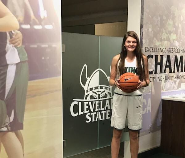 Isabelle_Grad's tweet image. After some thought I have decided to continue my academic and basketball career at Cleveland State University! I would like to thank my coaches, family, and everyone you has supported me. I am also thankful for all the other opportunities that were provided for me. Go Vikings!💚
