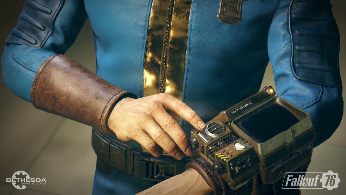 Fallout's tweet image. Our future begins. 

#Fallout76