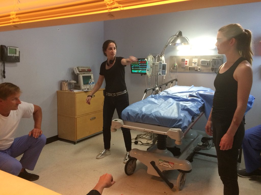 EmilyxDell's tweet image. For #FemaleFilmmakerFriday proud to share a few pics from shooting  #CryptTV and #Blumhouse promo for #UPGRADEmovie! In my native habitat, directing action in shiny shoes 👟🤣 Check it out! facebook.com/CryptMonsters/… 😈