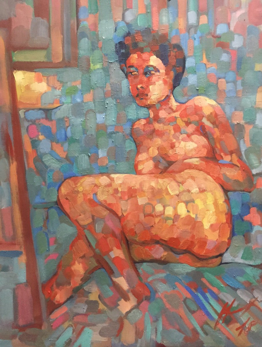 HarryBoudchicha's tweet image. L’idéal #prologue pour Élévation d’après un poème de #Baudelaire #peinture à l’huile #nu , #nudeart #lifedrawing ,#oilpaintingartist #atelierboubok #harryboudchicha #drawing #nude  #artist #paris14 #FigureDrawing #artislife #artistmodel #Drawingart #finearts #modelevivant #model