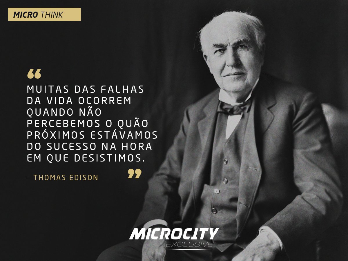 MicrocityIT's tweet photo. Não vale a pena desistir agora. Muitas vezes é preciso insistir um pouco mais para poder saborear o sucesso. A jornada pode ser difícil, mas todo o esforço valerá a pena no final. https://t.co/QzGBSkpxKT
#Microthink #Sucesso https://t.co/nNr9kiVSja