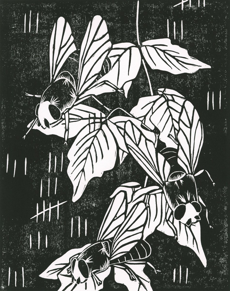 berry_mag's tweet photo. Clean and concise lines shown on the surfaces of the works by Anna Konson draw inspiration from her journey with Obsessive-Compulsive Disorder. She connects the practice of printmaking to the reductive and repetitive way that this condition manifests in her brain. 🐝 #grounded https://t.co/A4mDpvr1x5