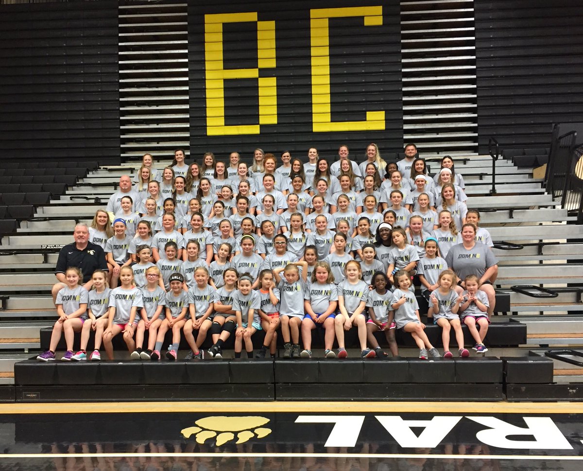 Bearette Camp 2018 was awesome!  Thanks to all the future ballers for attending.  Until next year... 🖤💛🏀