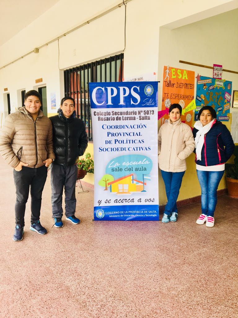 tomasEsantander's tweet photo. 1 de JUNIO INICIO DE ACTIVIDADES DEL PROGRAMA ESA EN 40 UNIDADES EDUCATIVAS PRIMARIA Y SECUNDARIA.... ESA COLE 5073! 😎💪 @MEducacionSalta @feyc_ines @fguillesaavedra @AlancayDel @patriciapinasco https://t.co/TXKnINsBX0