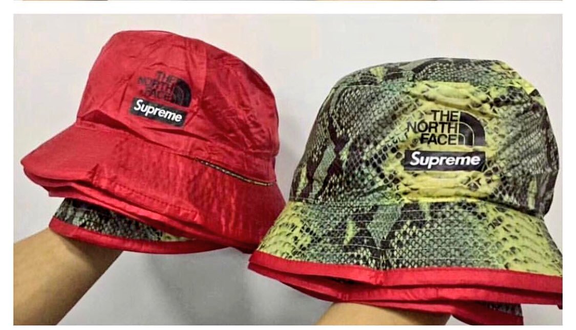 supreme snakeskin bucket hat