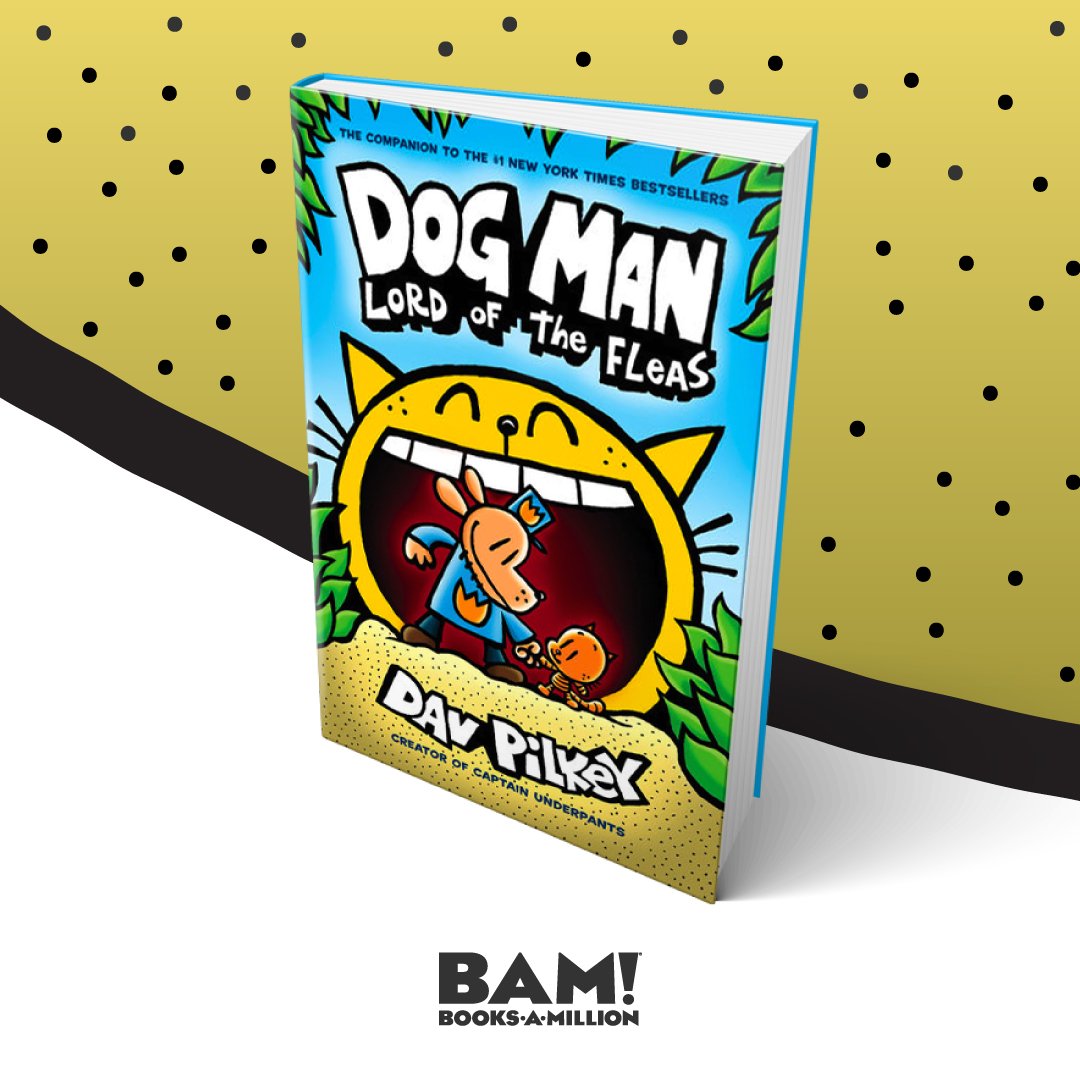 When a new bunch of baddies bust up the town, Dog Man is called into action and this time he isn't alone. #Preorder Dav Pilkey's next epic 'tail' now at #BooksAMillionDotCom booksamillion.com/p/Dog-Man/Dav-…