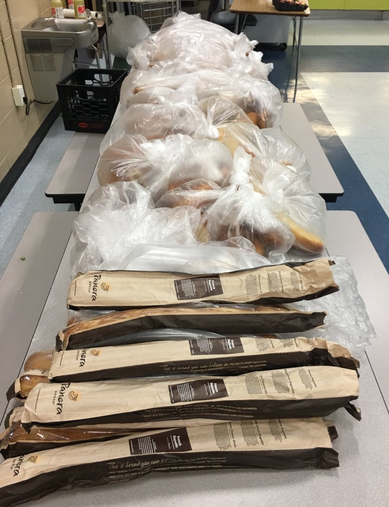 OBrienSTEM's tweet photo. Thank you to the #PBIS Committee for hosting our #STEMtastic induction ceremonies and @panerabread for donating breakfast items and extra goodies for all inductees and their families. #BehaviorHallofFame #OBrienSTEMAcademy 🍎🏆⭐️ https://t.co/5JRE4QFEuG