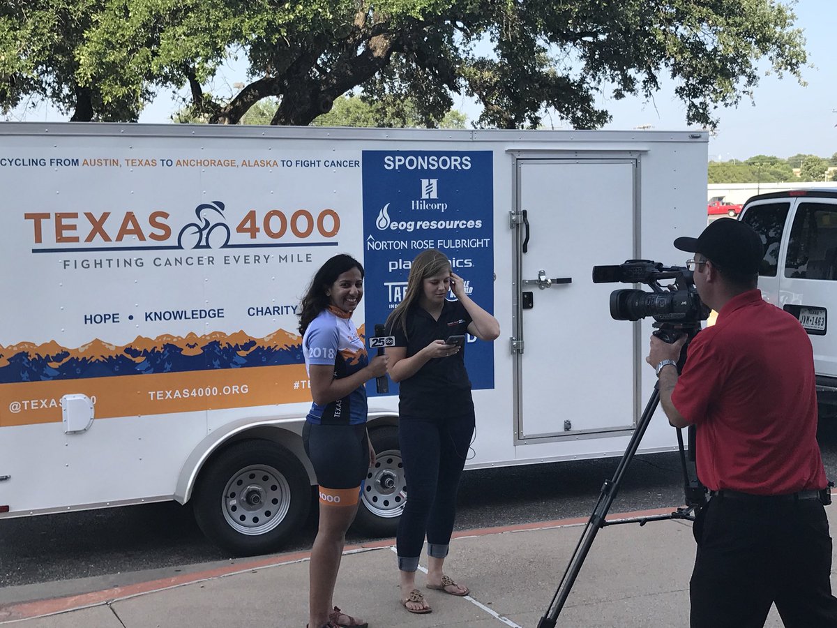 CrewsnTX's tweet photo. Weโre in #Lampasas w/ the @Texas4000 2018 for the #ATLASRide and the start of their 70-day journey to Anchorage, Alaska! #T4K2018 https://t.co/YaqfmLjfFE