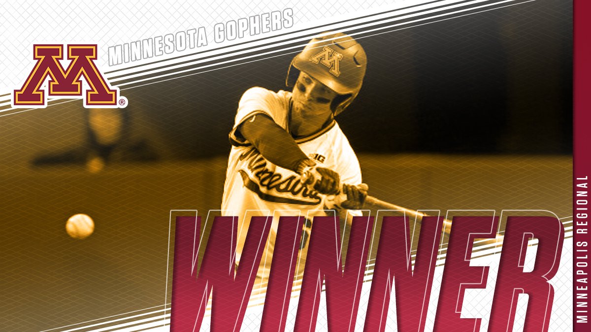 NCAABaseball's tweet photo. KINGS of the NORTH! 

@GopherBaseball leaves no doubt dropping Canisius 10-1 in Minneapolis. 

#RoadToOmaha https://t.co/jHJQ8TjCKg