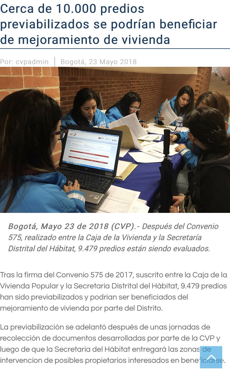 En la <a href="/CVPBogota/">CVP Caja de la Vivienda Popular</a> en nuestra misional de Mejoramiento de Vivienda ayudamos a nuestros beneficiarios a construir legalmente. Los invitamos acercarse a la Caja de la Vivienda Popular cajaviviendapopular.gov.co/?q=Noticias/%E…