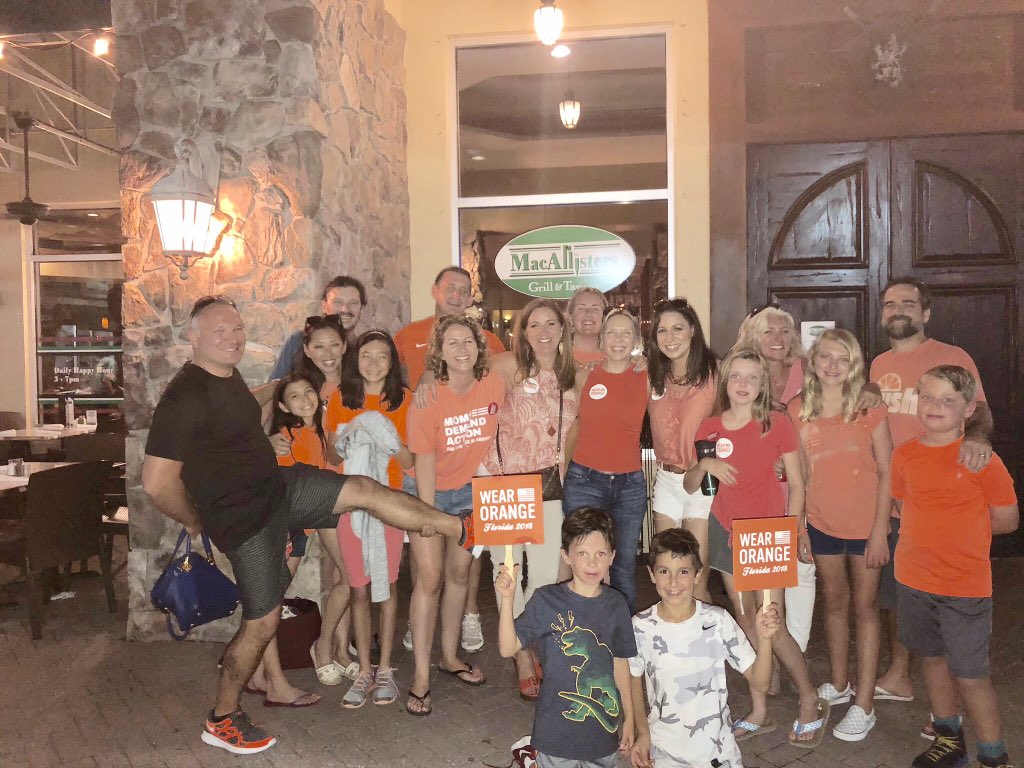 nikynakynu's tweet photo. #Lovemycrew #friends #LWRFlorida #manateecounty  #WearOrange https://t.co/Ye7v7M8MqB