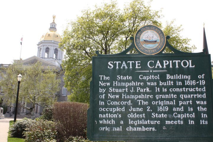 Welcome to NH State House! June 2,2018 marks our 199th birthday!