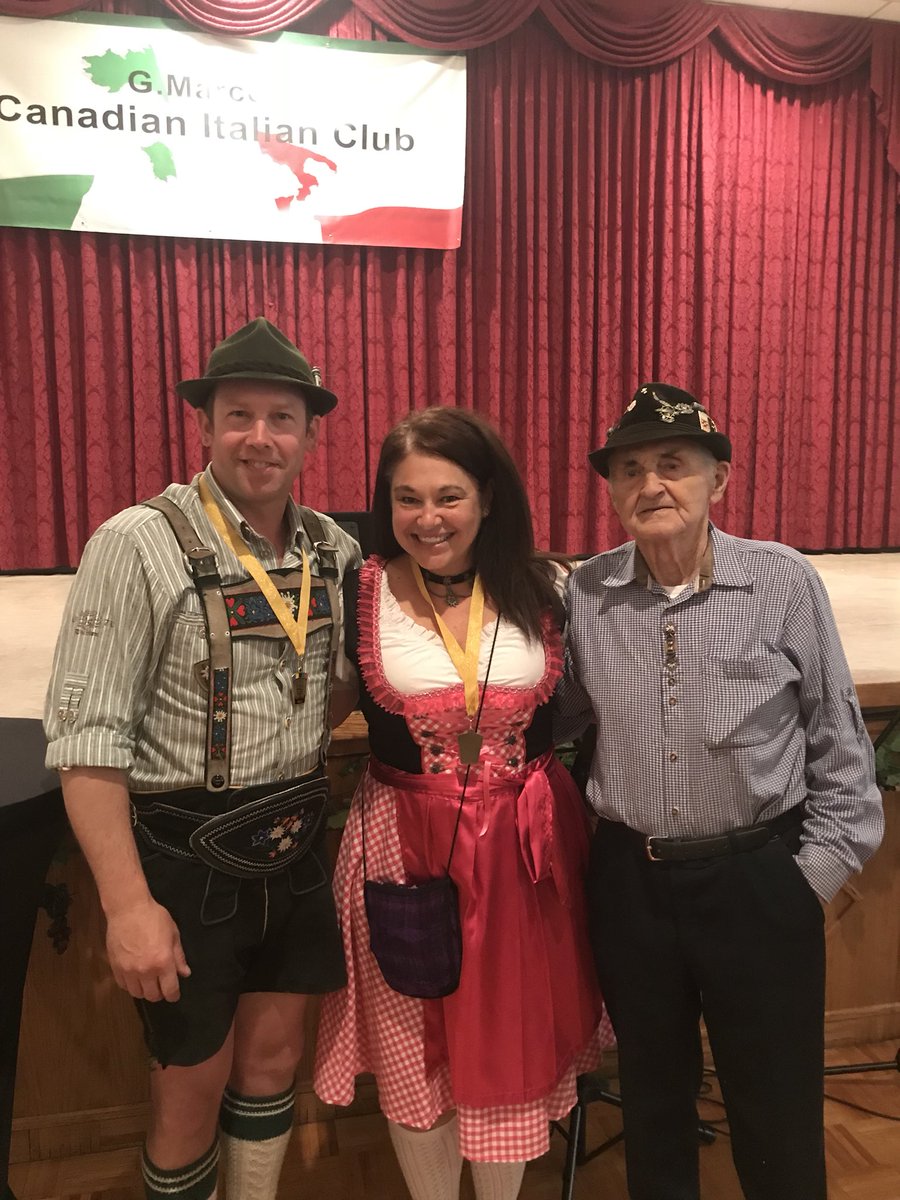 ItalianClub2017's tweet photo. Look who came to visit! Thank you to the Austrian Ambassadors for stopping by! Hope you enjoyed our food and entertainment! #ItalianPavilionYQR  #mosaicyqr https://t.co/frSrndcciB