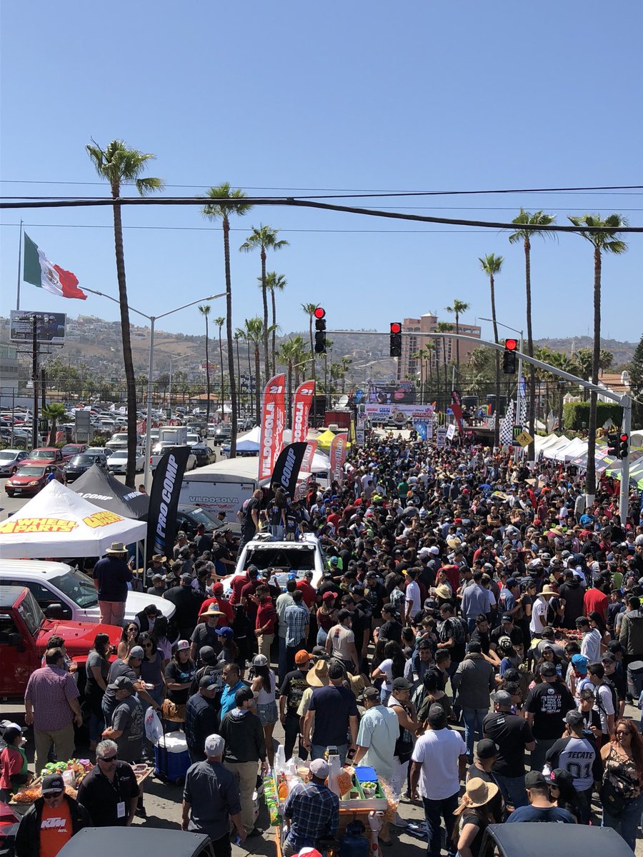 Great time rolling through Tech and Contingency at the 50th <a href="/SCOREintl/">SCORE International</a> #Baja500 in the <a href="/Racing905/">Racing 905</a> <a href="/procompusa/">Pro Comp</a> <a href="/ODYSSEY_Battery/">ODYSSEY® Battery</a> <a href="/4WheelParts/">4 Wheel Parts</a> #72 #TrophyTruck. Time for tacos before kicking off the race tomorrow morning.