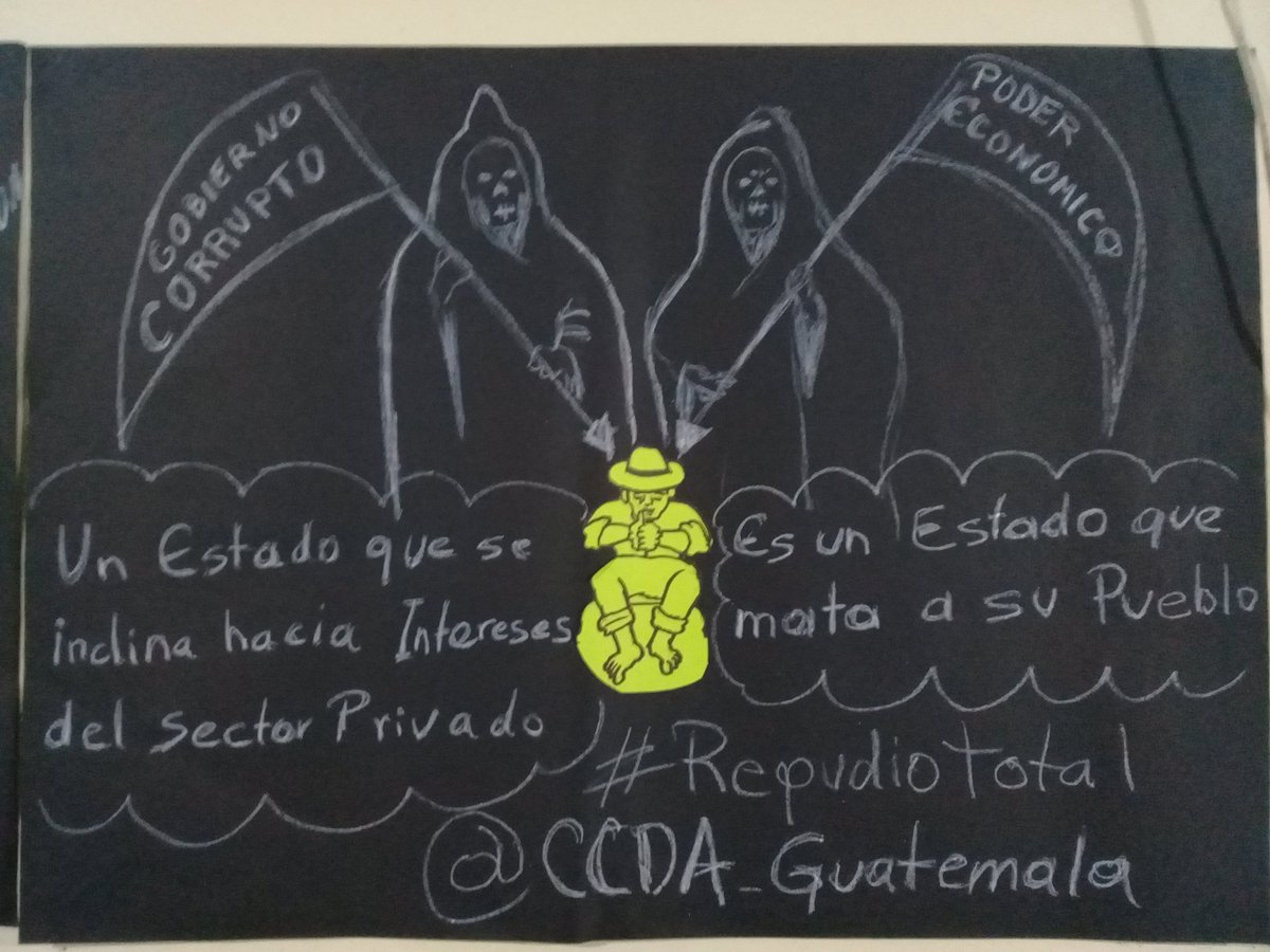 Las Comunidades que formamos parte del CCDA, expresamos  nuestro #RepudioTotal, ante los actos violentos que provocaron la Muerte del Compañero Ramón Choc Sacrab, Exigimos Justicia y castigo severo a los responsables del asesinato del compañero.

Ramón Choc Sacrab... Vive...!!!