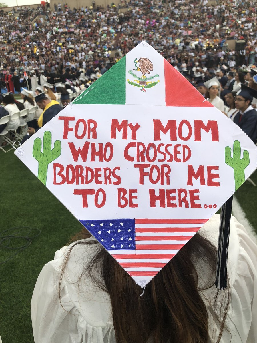 kate2pointoh's tweet photo. One of the many proud caps at Lawrence High School’s Graduation. THIS is what it’s all about. #LawrenceKids #MakeLawrenceBetter @danrivera01843 @LPS_Education https://t.co/1iluLJEf3a