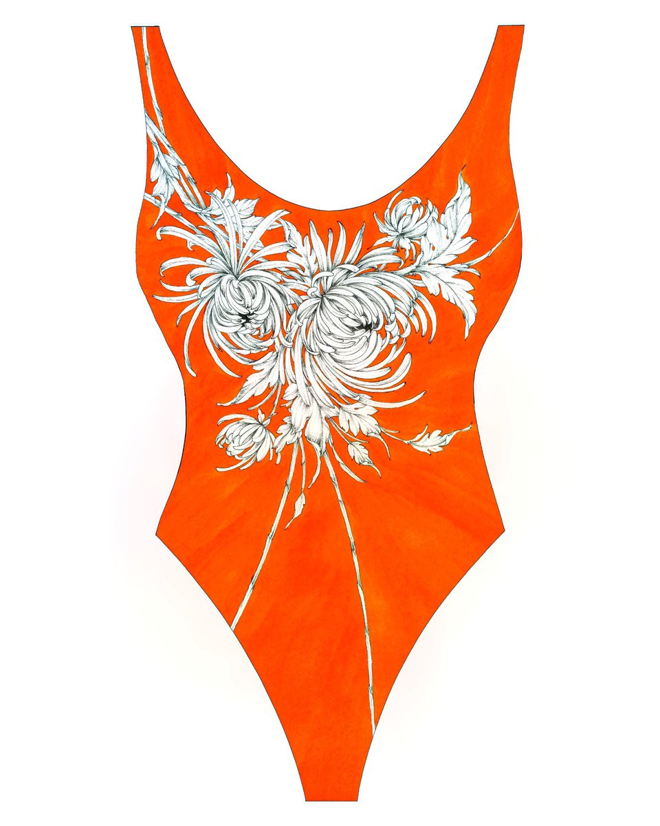FreolicLingerie's tweet photo. This beautiful flower illustration was created for us by an extremely talented artist from Como, Italy. #freoliclondon #freolicworld #design #swimwear #comingsoon https://t.co/S1kLNYFOii