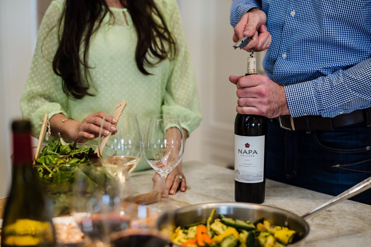 One of our favorite pairings is a home cooked meal and a bottle of Merlot.