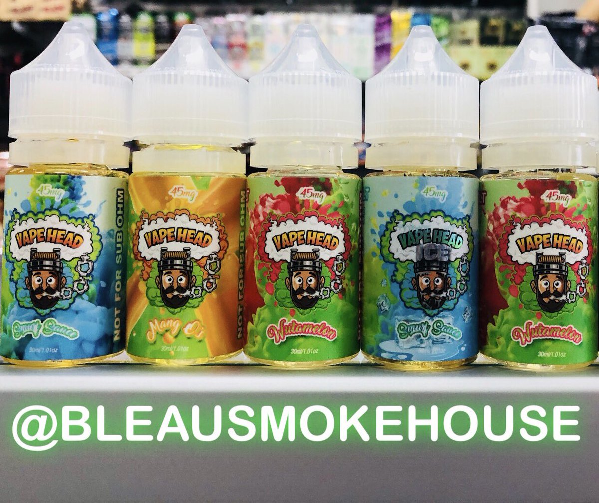 bleausmokehouse's tweet image. For all our Vape heads, The Bleau got #VAPEHEAD 45mg E-liquid!!! Miami, we're open till Midnight, pull up!!! #Vapehead #Eliquid #Saltbased #Watermelon #Mango #Pullup @bleausmokehouse @bleausmokehouse @bleausmokehouse @bleausmokehouse 🔥💯💯