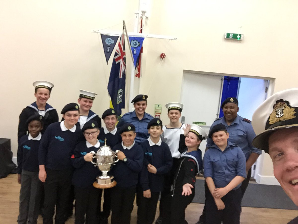 Captain_SCC's tweet photo. A great evening for the indefatigable cup presentation. BZ @TSIntrepid most improved @SeaCadetsUK 2017. https://t.co/zbM8sZ9da0
