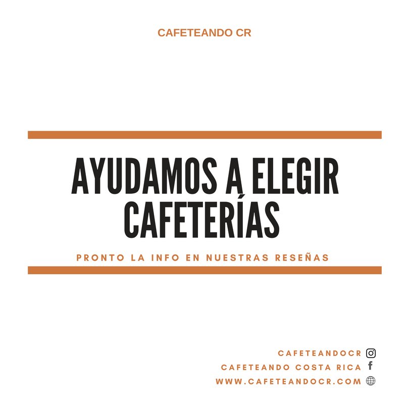 En Costa Rica se produce café de excelente calidad.
 Acompáñenos a conocer las mejores cafeterías especialidad

#coffeetime #costarica #cafeteandocr #blog