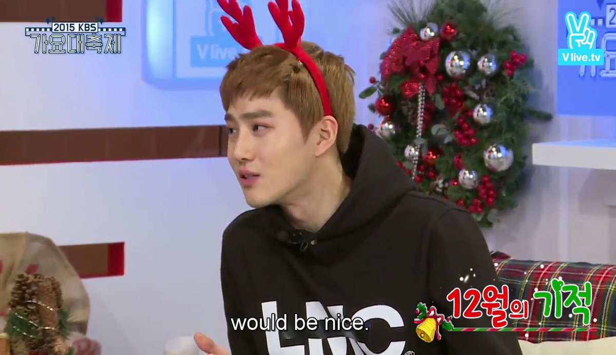 when junmyeon exposed his hopelessly romantic self and said he watches 'love actually' not 'home alone' every year for christmas. he said the word cards confession was a nice way to propose to someone and chanbaek tried to clown him for being cheesy but he was having none of it!