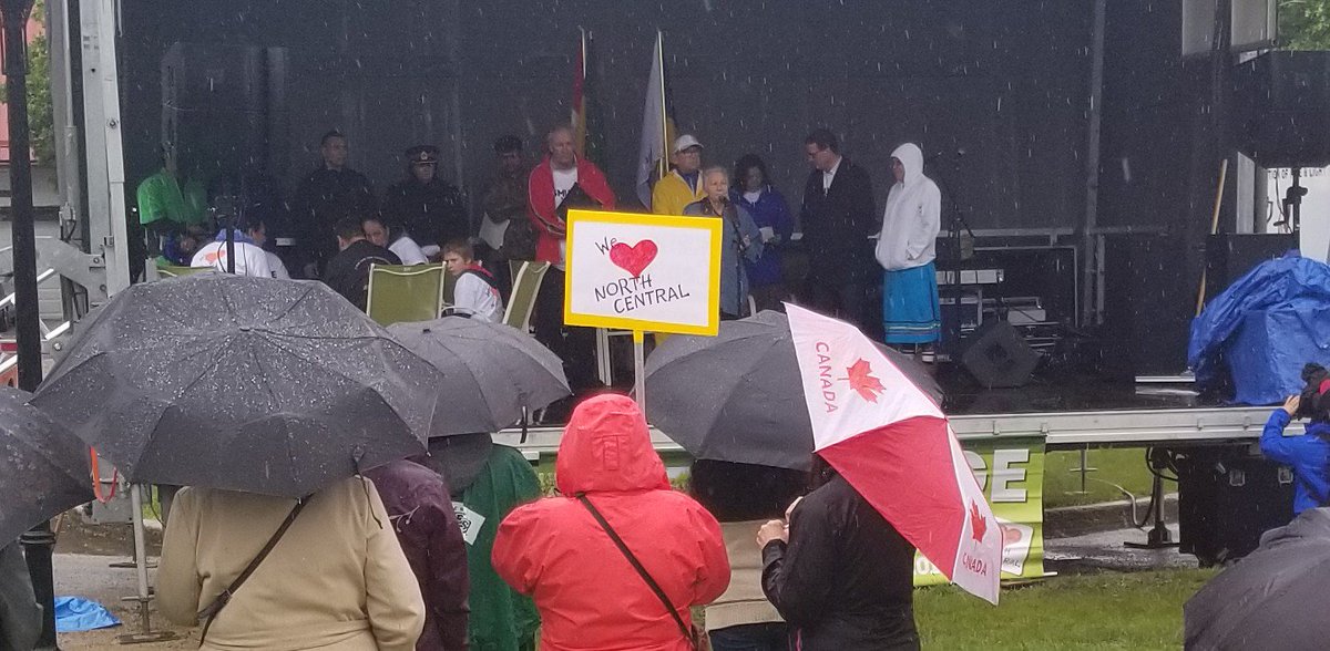 We love North Central too! This community continues to show its true colours by supporting each other and marching proudly into the future. We were proud to take part in this year's smudge walk. To all of the community partners and supporters who make this event happen, miigwech.