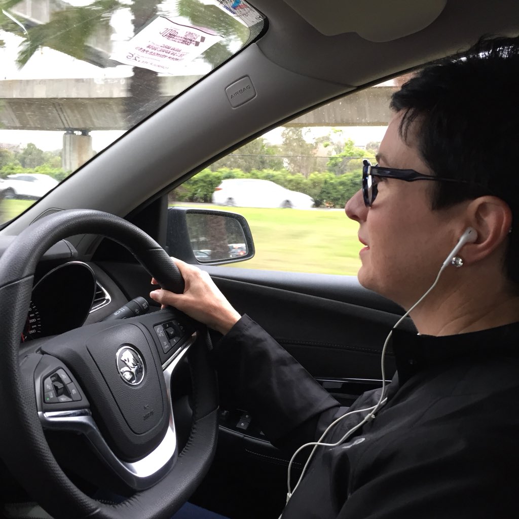 AtTheCollection's tweet image. Sneaky pic taken by my son as we travel to training for the Youth Sailing Team at Woollarha. 
Son: “Mum you’re always listening to that podcast” 
Me: “Yes, they are the best, so inspiring, I looove them” 
Thanks Darren @problogger 
#problogger #podcastheaven  #podcast