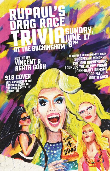Side Effects Entertainment (@yegtrivia) on Twitter photo Excited to announce RuPaul's drag race trivia at <a href="/thebuckonwhyte/">The buckingham</a> Sunday, June 17th!
Many prizes to be won! Excited to announce RuPaul's drag race trivia at <a href="/thebuckonwhyte/">The buckingham</a> Sunday, June 17th!
Many prizes to be won!