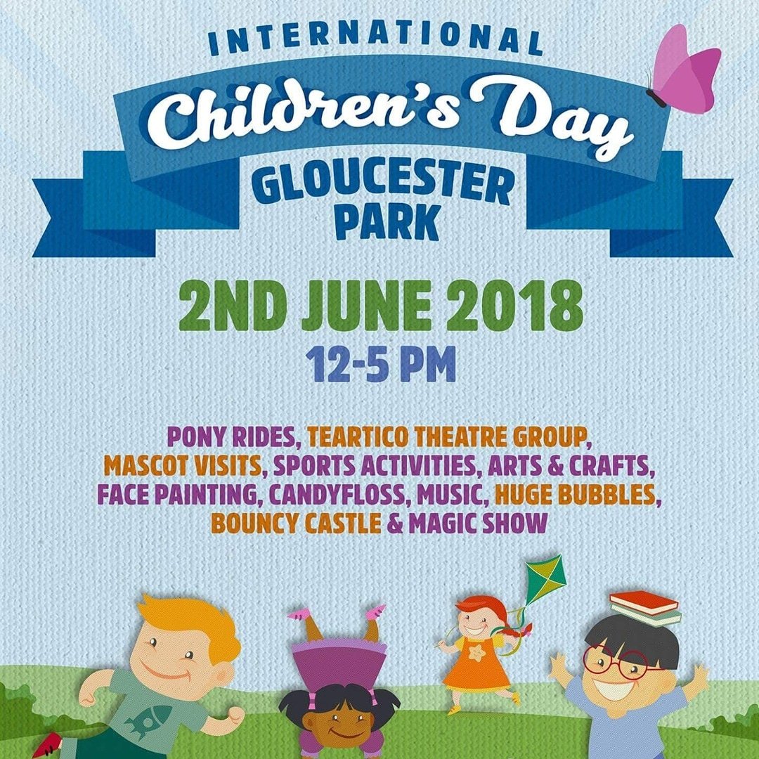 Ill be here for the later part of the day.

#gloucesterevents
#gloucesterpark
#gloucestermums
#gloucesterinternationalchildrensday
#Gloucestershirelive